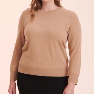 Naadam cashmere camel sweater